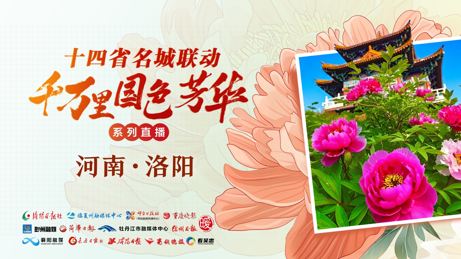“十四省名城聯(lián)動  千萬里國色芳華”系列直播——河南洛陽