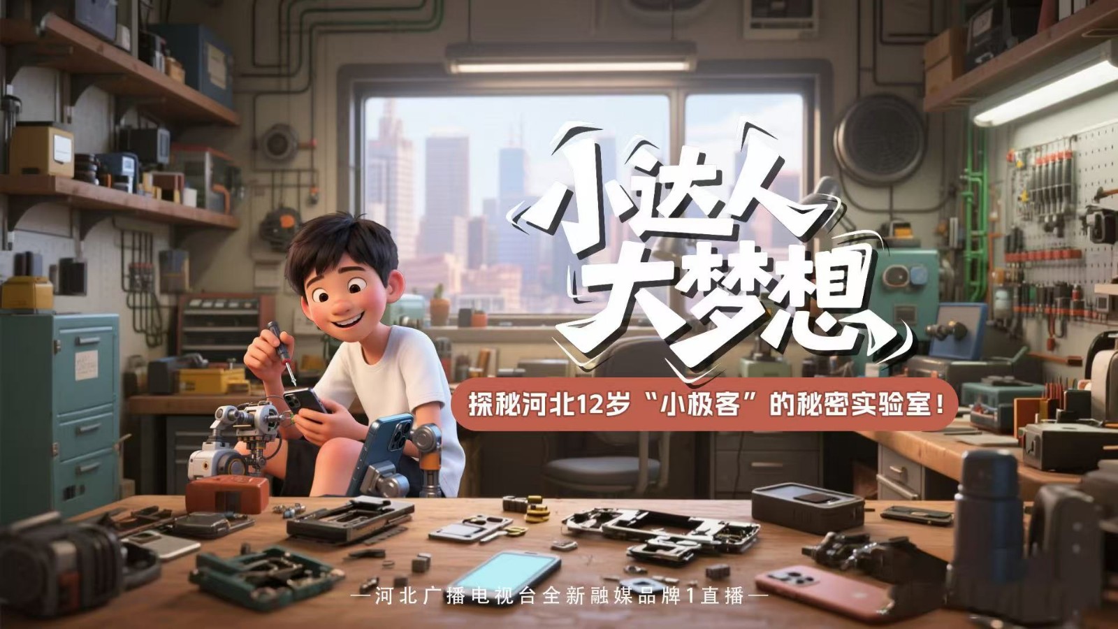 探訪！沉迷維修事業(yè)的小孩哥 走進(jìn)12歲少年極客造夢實驗室